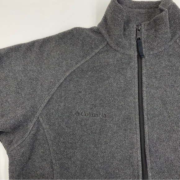 Columbia Benton Springs VGUC Full Zip Fleece Jacket Lightweight Maybe Vintage M - Picture 7 of 15